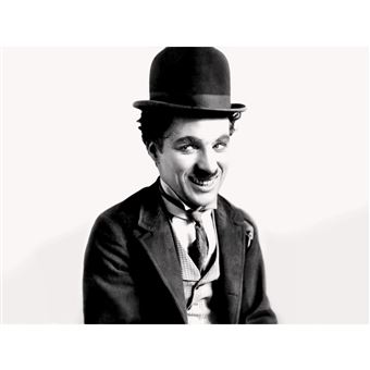 Fabulous Poster Charlie chaplin acteur souriant (61x83cm) - 1