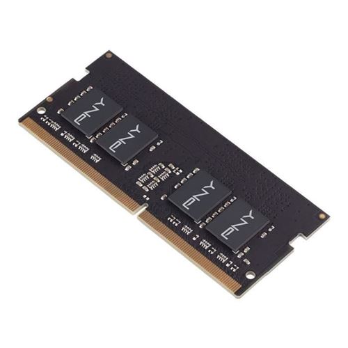 PNY - DDR4 - module - 16 Go - SO DIMM 260 broches - 2666 MHz / PC4-21300 - CL19 - 1.2 V - mémoire sans tampon - non ECC