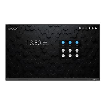 Avocor AVS-6510E - Classe de diagonale 65" S Series écran LCD rétro-éclairé par LED - interactive - avec écran tactile (multi-touches) - Android - 4K UHD (2160p) 3840 x 2160 - LED à éclairage direct - 1