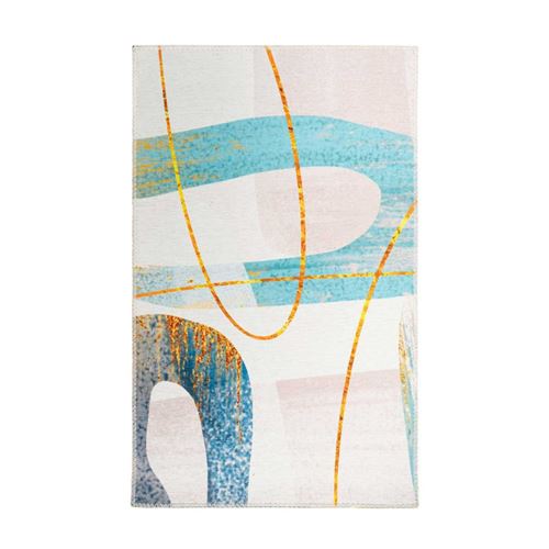 Non Communiqué Multicolore Tapis Tissé À Poils Plats "Picassa Iv" 200 X 290 Cm - Image 1