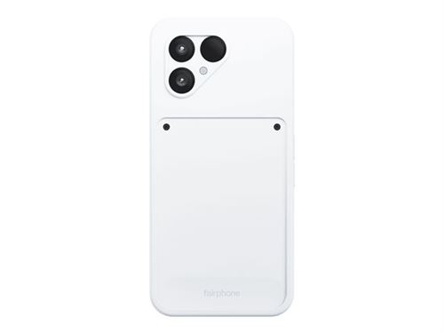 Non Communiqué Blanc Fairphone - Coque De Protection Pour Téléphone Portable - Plastique - Nuage - Pour Fairphone (Gen. 6)