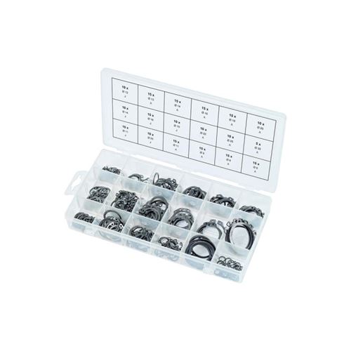 KS Tools - Assortiment de circlips - Intérieur et extérieur - 225 pièces - 970.0310 - Image 3