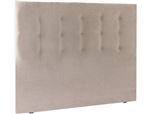 EPEDA Tête de lit Prestige 160cm tissé taupe