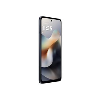 Motorola Moto G56 - 5G smartphone - double SIM - RAM 8 Go / Mémoire interne 256 Go - microSD slot - Écran LCD - 6.72" - 2400 x 1080 pixels (120 Hz) - 2x caméras arrière 50 MP, 8 MP - front camera 32 MP - pantone noir huître