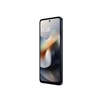 Motorola Moto G56 - 5G smartphone - double SIM - RAM 8 Go / Mémoire interne 256 Go - microSD slot - Écran LCD - 6.72" - 2400 x 1080 pixels (120 Hz) - 2x caméras arrière 50 MP, 8 MP - front camera 32 MP - pantone noir huître