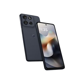 Motorola Moto G56 - 5G smartphone - double SIM - RAM 8 Go / Mémoire interne 256 Go - microSD slot - Écran LCD - 6.72" - 2400 x 1080 pixels (120 Hz) - 2x caméras arrière 50 MP, 8 MP - front camera 32 MP - pantone noir huître