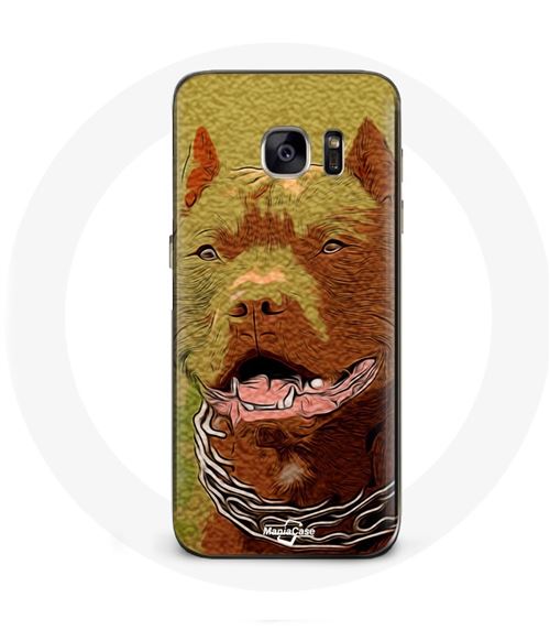 Coque pour Samsung Galaxy S6 American Pit Bull Terrier Maniacase