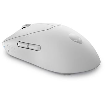 Alienware Pro Wireless Gaming Mouse - Souris - optique - 6 boutons - filaire, sans fil - USB, 2.4 GHz - lunar light - 1