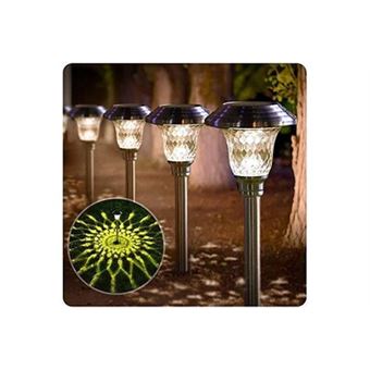 Lot De 8 Lampes Solaires D'extérieur étanches Pour Terrasse