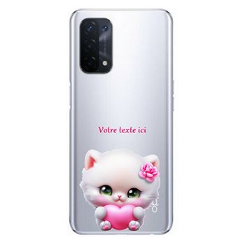 LEMAXELERS Custodia Portafoglio Per Oppo A54 5G E A74 5G - Cover Flip In Pelle PU Con Assorbimento Urti E Magnete - Colore Retro Rosa HX