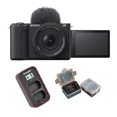 Sony - ZV-E10 II - Appareil photo hybride - Objectif 16-50mm f/3.5-5.6 OSS II - Noir - Image 3