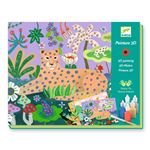 Peinture 3D Forêt tropicale