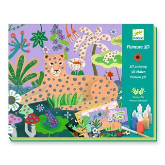 Peinture 3D Forêt tropicale