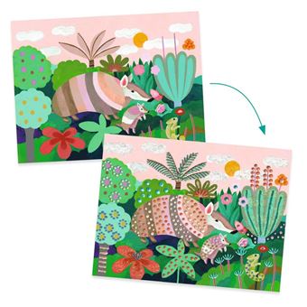 Peinture 3D Forêt tropicale