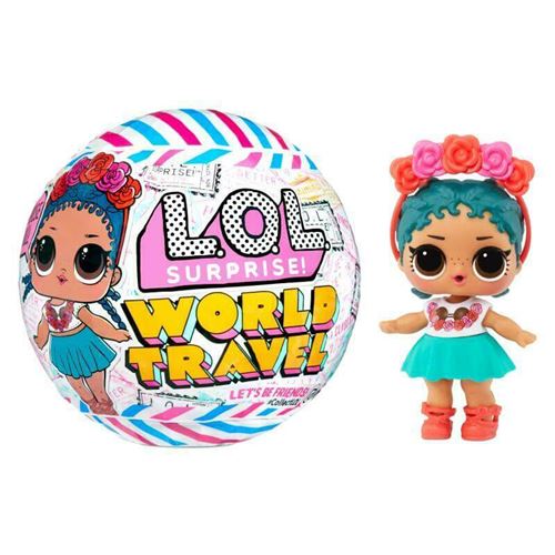 LOL Surprise - Poupée World Travel (+ 8 Surprises)
