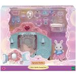 Coffret De Jeu - Sylvanian Families - Dressing De Princesse - Carrosse Et Fille Lapin Neige