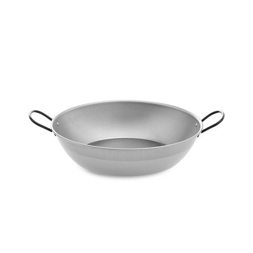 Poêle creuse avec anses Vaello Acier poli Ø 30 cm