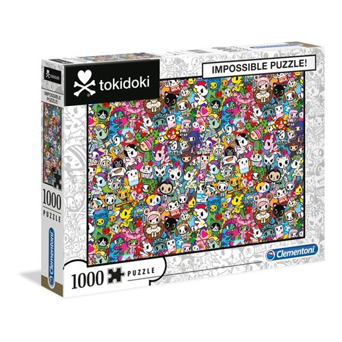 Clementoni - Impossible Puzzle 1000 pièces - Tokidoki