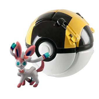 Figurine Pokémon PokéBall Pikachu 7 cm - Figurine de collection - à la Fnac