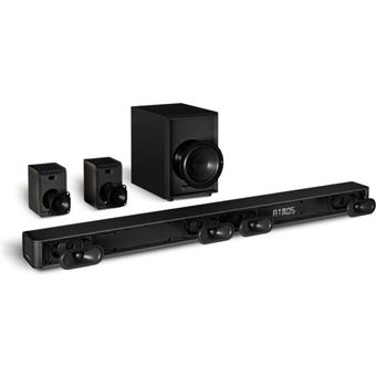 Barre de son 5.1 HISENSE AX5100 - Bluetooth - Dolby Atmos - Caisson de basses sans fil - 7 haut-parleurs - 340W - Noir