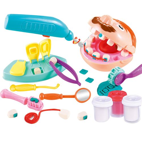 Ensemble de jouets de dentistes DIY simulation