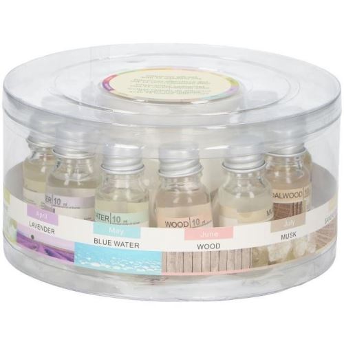 Diffuseur brûleur a Huile en céramique - 12 Pieces - Blanc