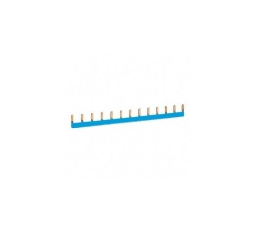 Barre de pontage bleu 13 modules Hager