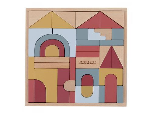 Little-dutch - Little Dutch Blocs de construction en bois ? set de 47 pcs. -