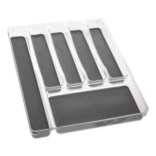 Paris Prix Gris Five Simply Smart - Range-Couverts 6 Compartiments 40Cm - Image 1