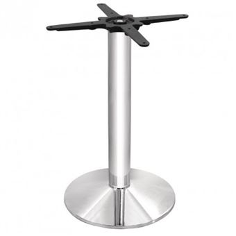 Pied de Table Rond Chromé jusqu'à 800 mm - Bolero - - Chromé x720mm - 1