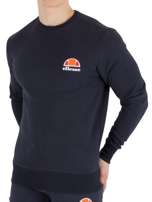 Ellesse Homme Diveria Left Chest Logo Sweatshirt, Bleu