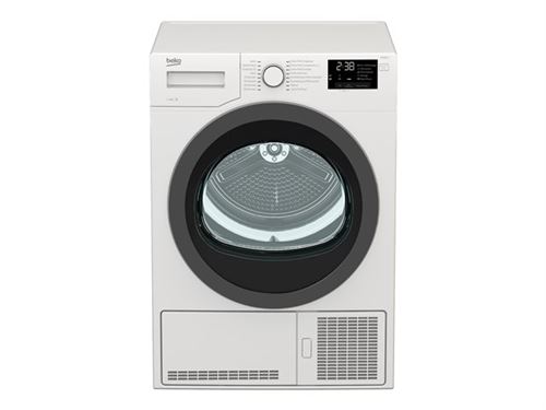 Beko Smart Dbed9Gws - Sèche-Linge - Largeur : 59.7 Cm - Profondeur : 65.4 Cm - Hauteur : 84.6 Cm - Chargement Frontal - Blanc