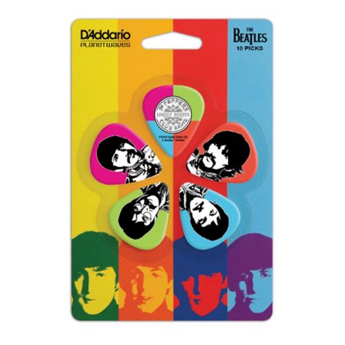 Médiators Albums Beatles Planet Waves 1CWH4-10B6 - Lot de 10 (medium)