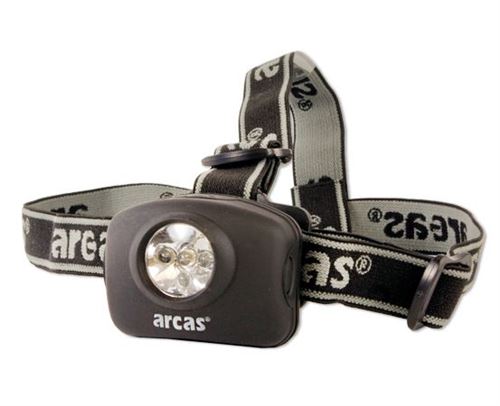 Lampe frontale Arcas 5 led headlight 3 modes éclairage avec piles fournies