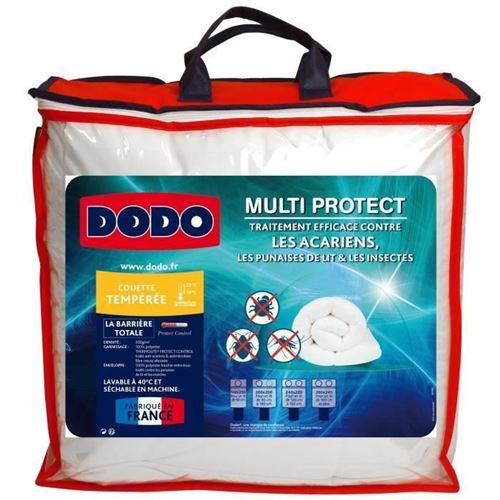 DODO Couette tempérée MULTIPROTECT - 200 x 200 cm