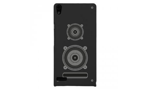 Coque rigide pour Huawei Ascend P6 avec impression Motifs enceinte