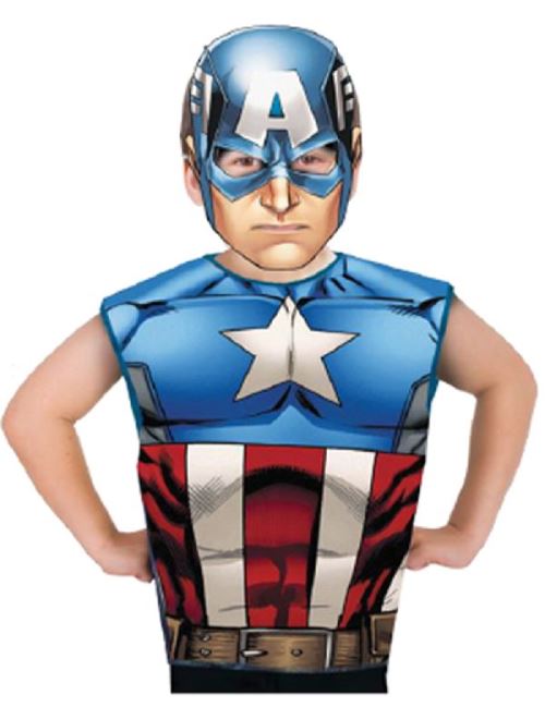 Party pack captain américa - 3/6 ans