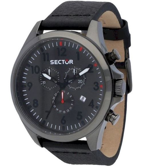 Sector Montre Homme R3271690026 ChronographeGris, Noir