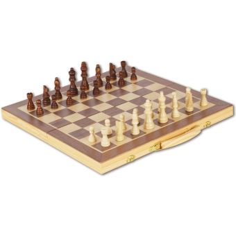 Natural games - jeu d'echecs en bois - jeu de societe - 1