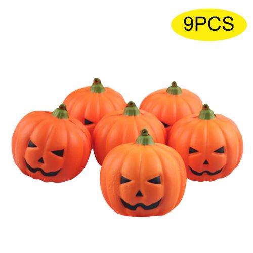Faux 9Pcs Halloween Citrouille Artificielle Props Jardin Décoration D'Intérieur JJZS013