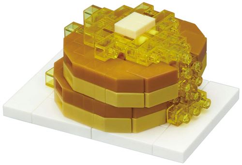 Nanoblock-nanoblock-NBC-228-Pancake Jouet, NBC-228, Multicolore