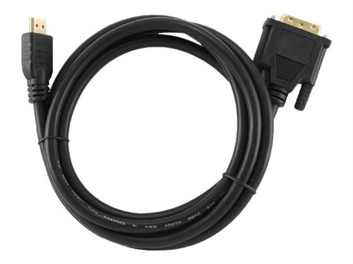 Cablexpert CC-HDMI-DVI-0.5M - câble vidéo - HDMI / DVI - 50 cm