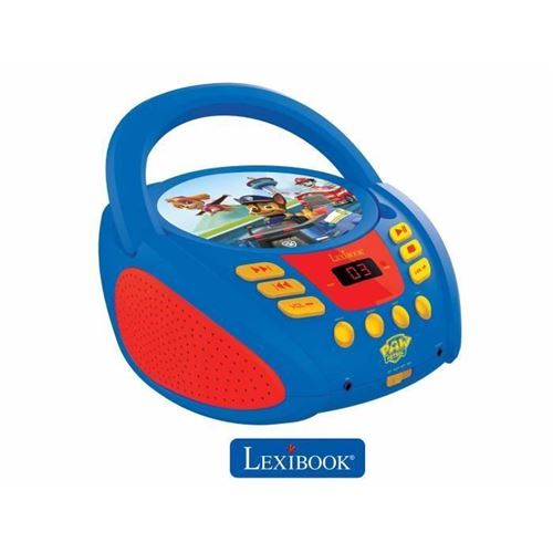 Lecteur CD Portable pour Enfants, FM Radio CD Boombox avec Bluetooth,  entrée USB, Port AUX et Sortie Casque, Stéréo Haut-parleurs - Cdiscount  Jeux - Jouets
