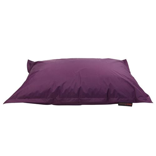 Housse de pouf géant prune BIG MILIBAG