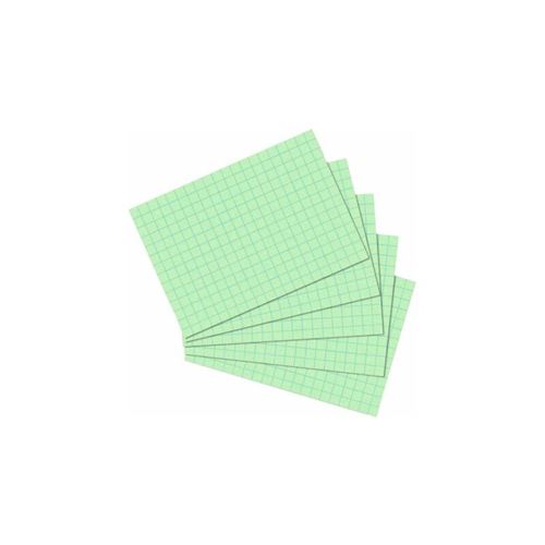 Herlitz Fiches bristol Vert - vue 1