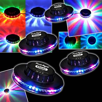 Jeu de lumière Pack Light 4 Effets OVNI LED RVB FestiNight - 1