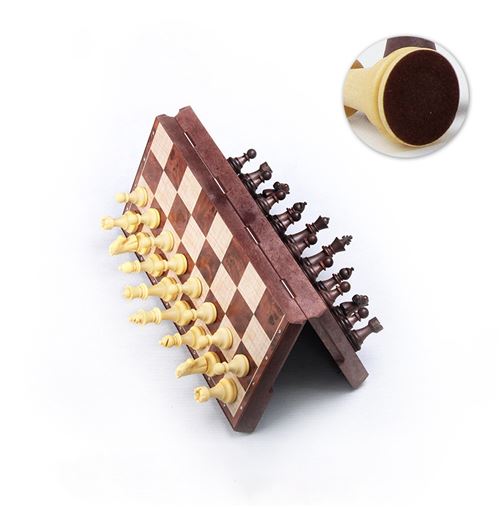 SALALIS jeu de pièces d'échecs 2 ensemble jeu d'échecs pièces d'échecs ensemble Portable enfants