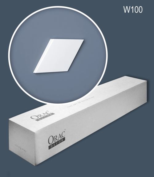 Orac Decor W100 MODERN ROMBUS 1 carton complet 18 Panneaux murales | 0,7 m2