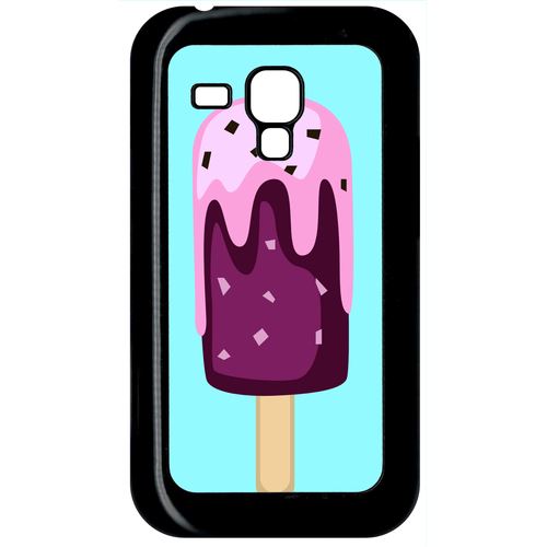 Coque Samsung Galaxy S Duos Glace Baton Violette