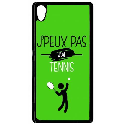 Coque sony xperia z4 j peux pas j ai tennis 11